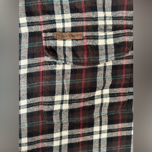 Field & Stream men’s 100% cotton flannel shirt size XL - Picture 4 of 8